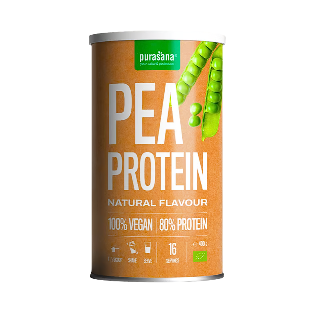 Purasana Protein 80% Pois Naturel 400g