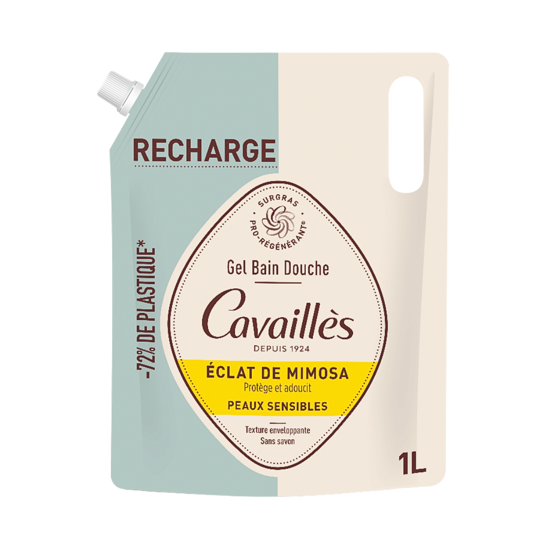 Roge Cavailles Gel Douche Eclat De Mimosa 1L 1 Roge Cavailles Gel Douche Eclat De Mimosa 1L