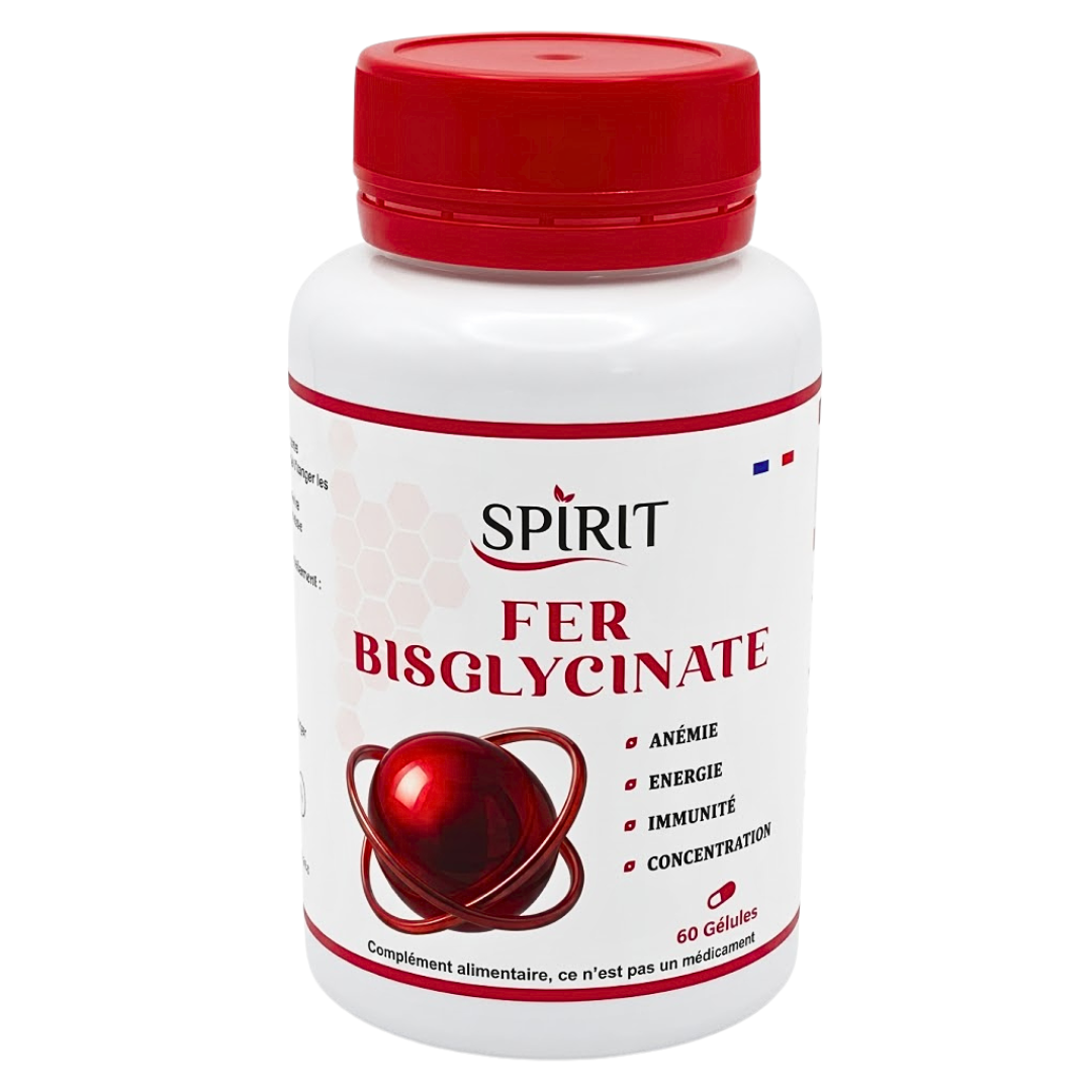 Spirit Fer Bysglycinate 60 Gelules