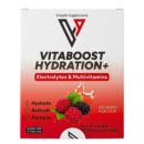Vhealth Vitaboost Hydration+ Multivitamins Redberry Box of 2 Tubes