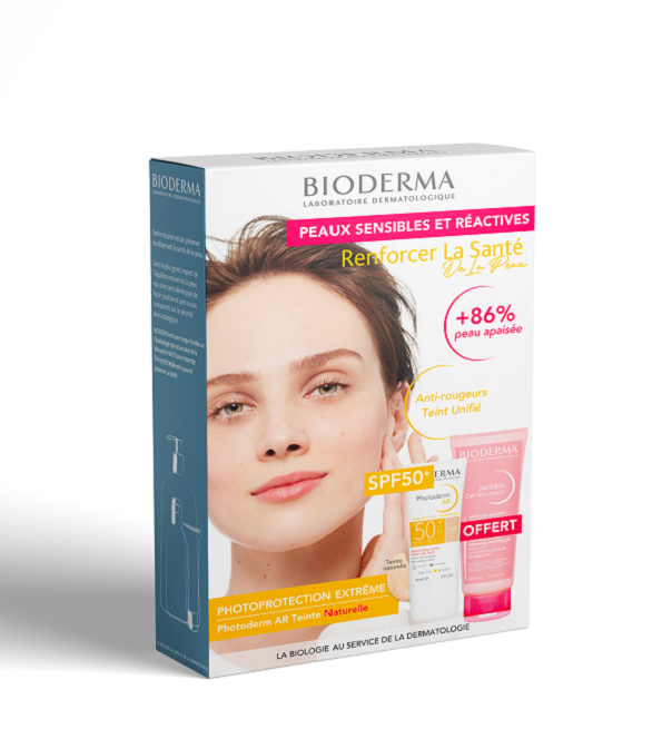 Bioderma Photoderm Ar Spf50 30ml+ Sensibio Gel Moussant 100ml Pack 1 Bioderma Photoderm Ar Spf50 30ml+ Sensibio Gel Moussant 100ml Pack