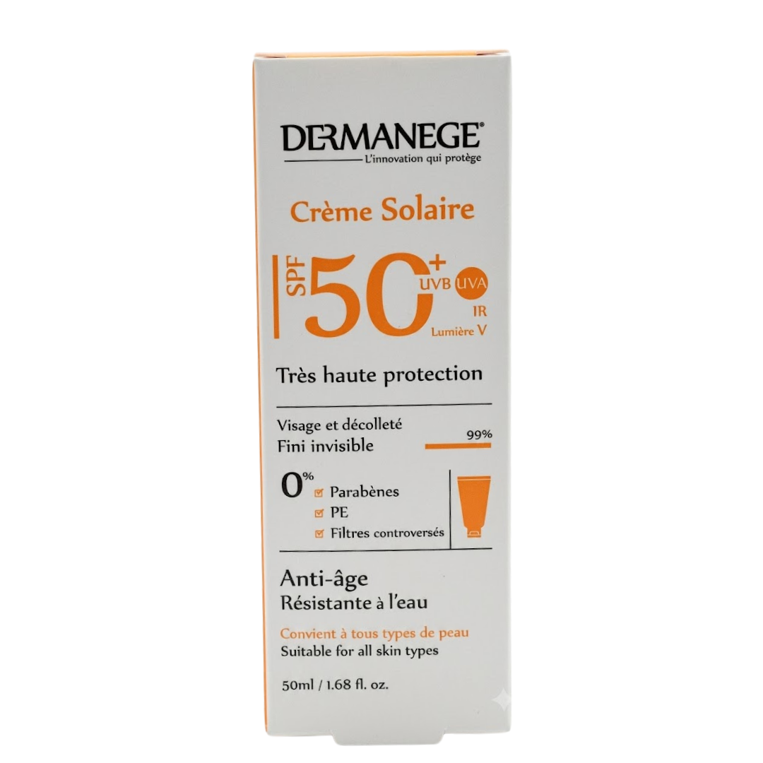 Dermanege Ecran Solaire Spf50+ 50ml 1 Dermanege Ecran Solaire Spf50+ 50ml