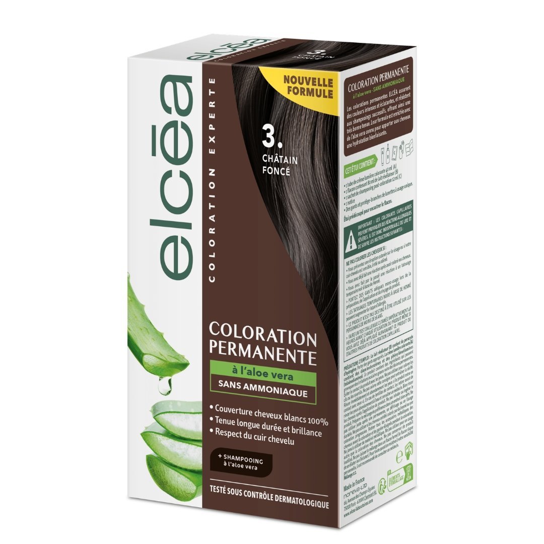 Elcea Coloration Châtain Foncé 3