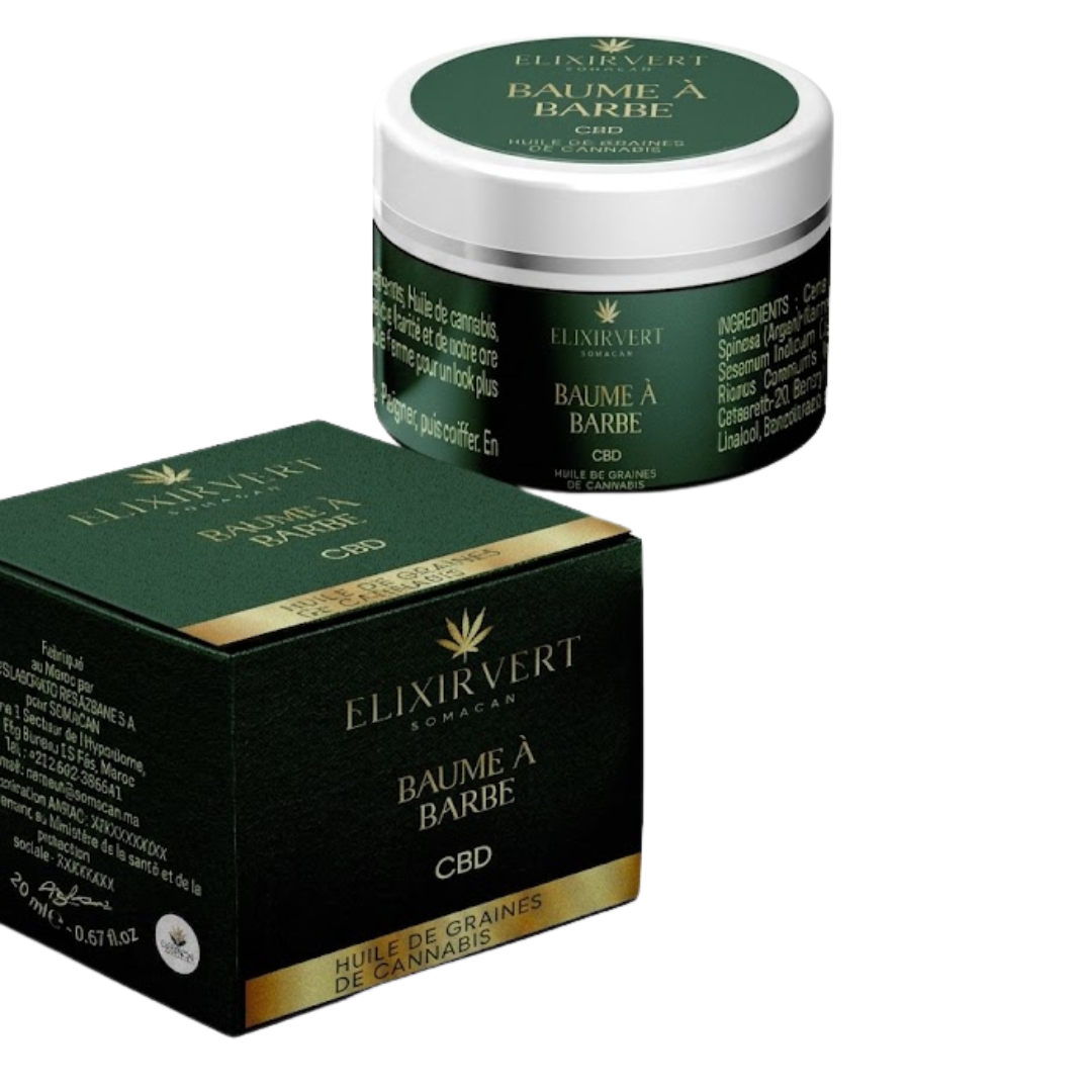 Elixir Vert Baume A Barbre 20ml 1 Elixir Vert Baume A Barbre 20ml