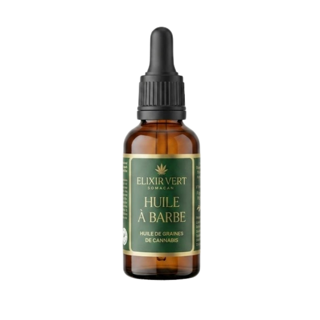 Elixir Vert Huile A Barbre 30ml 1 Elixir Vert Huile A Barbre 30ml