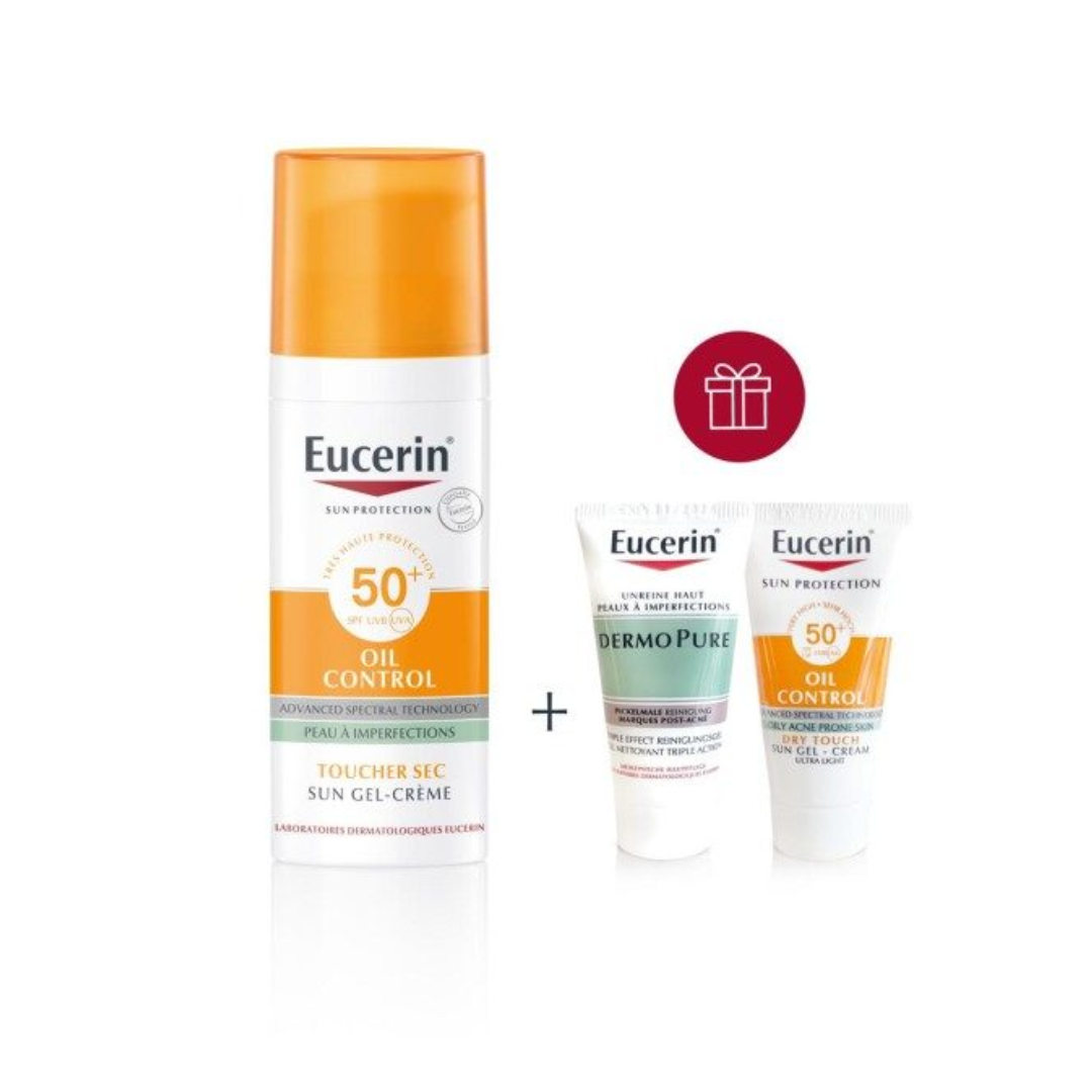 Eucerin Ecran Huile Control 50ml+ Avec Miniatures Offertes 1 Eucerin Ecran Huile Control 50ml+ Avec Miniatures Offertes