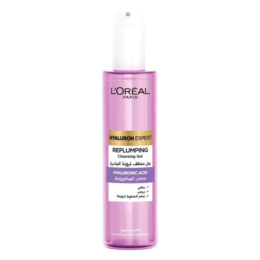 L'Oreal Paris Hyaluron Replumping Gel Nettoyant 150ml 1 L'Oreal Paris Hyaluron Replumping Gel Nettoyant 150ml
