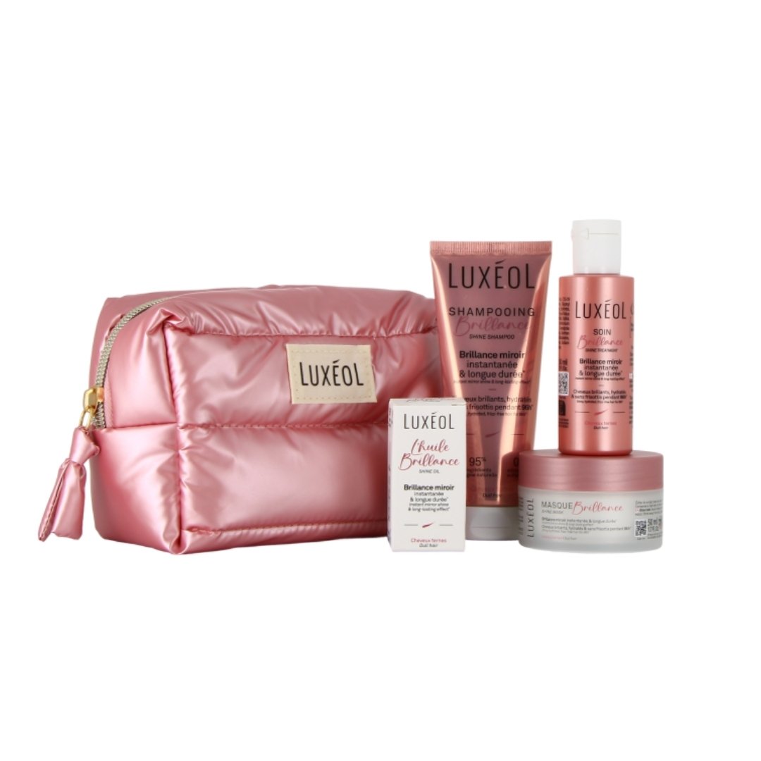 Luxeol Trousse la Routine Brillance shampoing - masque - soin - huile 1 Luxeol Trousse la Routine Brillance shampoing - masque - soin - huile