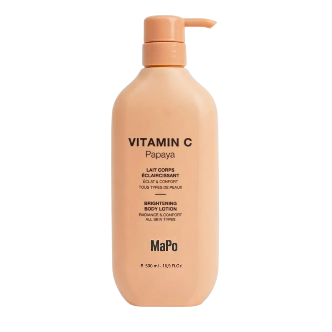 MAPO Lait Corps Eclaircissant Vitamin C 500ml 1 MAPO Lait Corps Eclaircissant Vitamin C 500ml