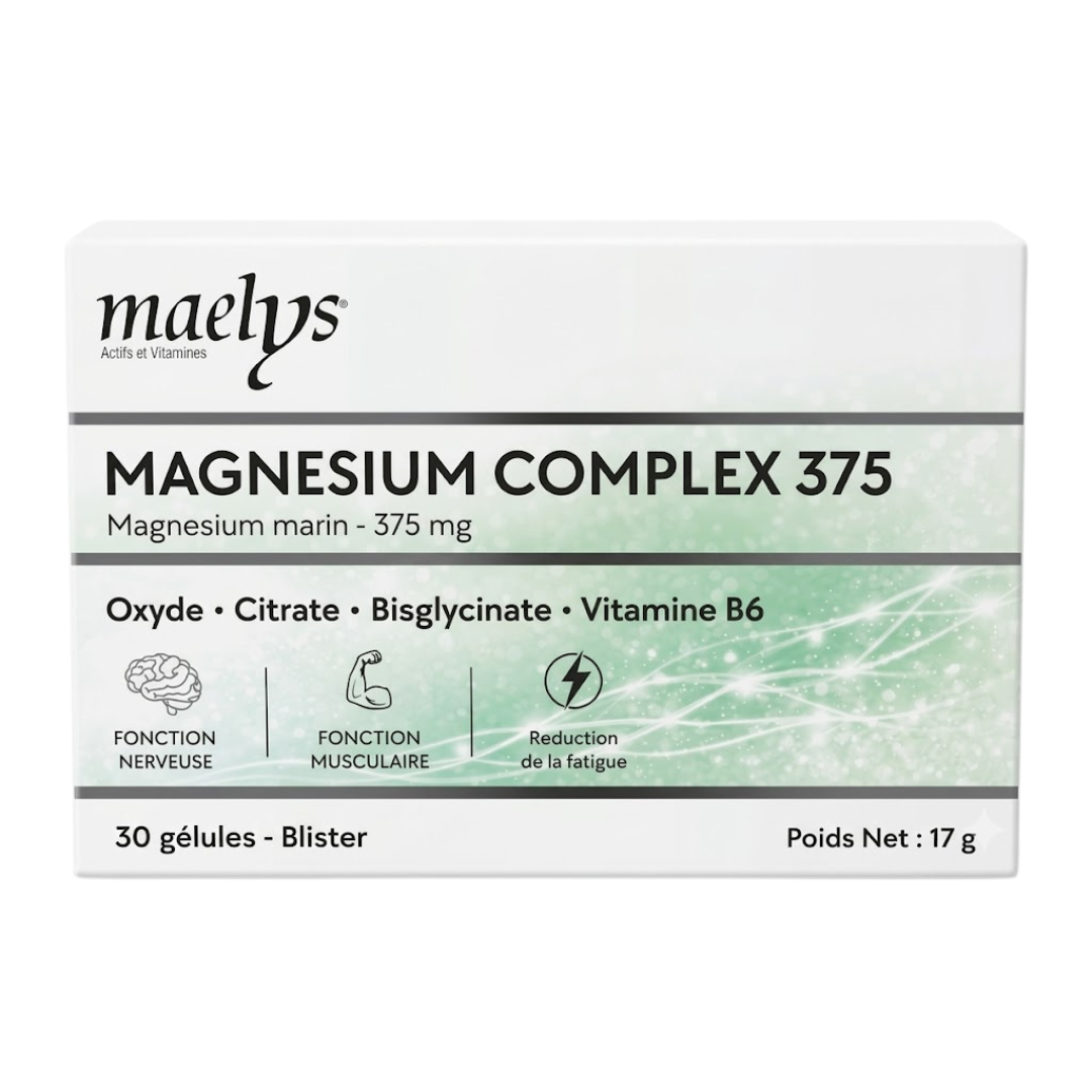 Maelys Magnesium Complex 375 30 Gelules 1 Maelys Magnesium Complex 375 30 Gelules