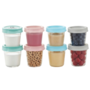 Mammia Pots De Conservation Pour Lait & Snack 180ml x 8 Pots