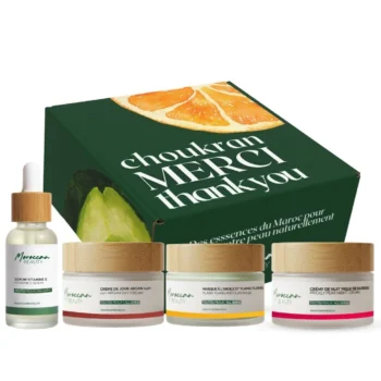 Moroccan Beauty Routine 360 "Cr de jour & nuit+Serum Vit E+Masque"