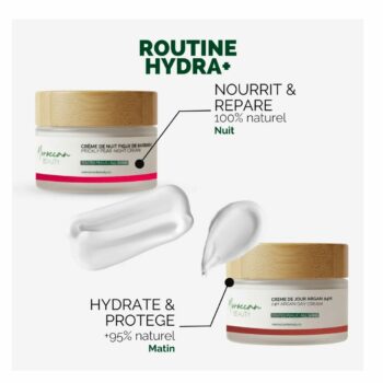 Moroccan Beauty Routine Hydra+ "Creme de jour 50ml+Creme de nuit 50ml"
