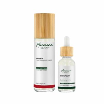 Moroccan Beauty Routine Marocain "Huile d'argan 100ml+Elixir du maroc"