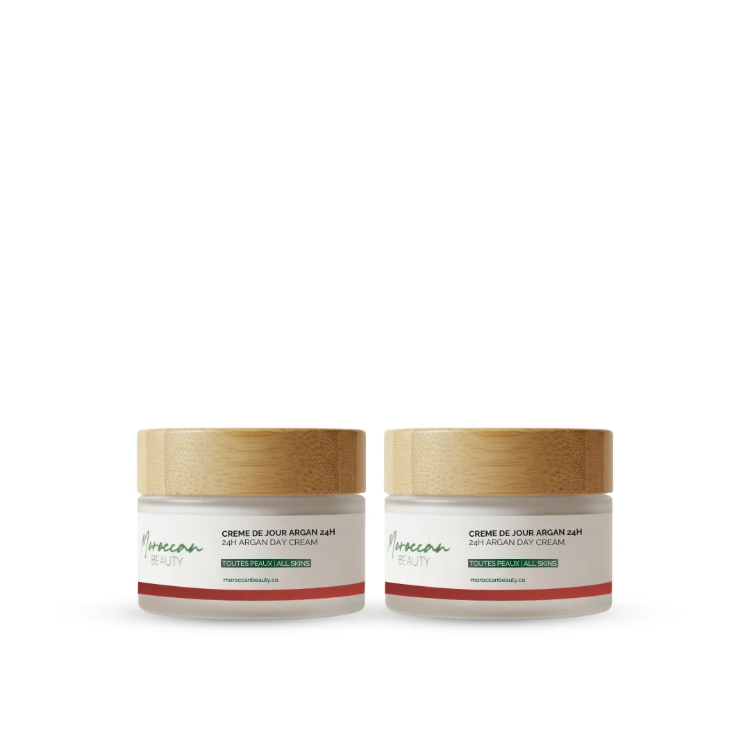 Moroccan Beauty creme de jour Argan 2*50ml pack 1 Moroccan Beauty creme de jour Argan 2*50ml pack