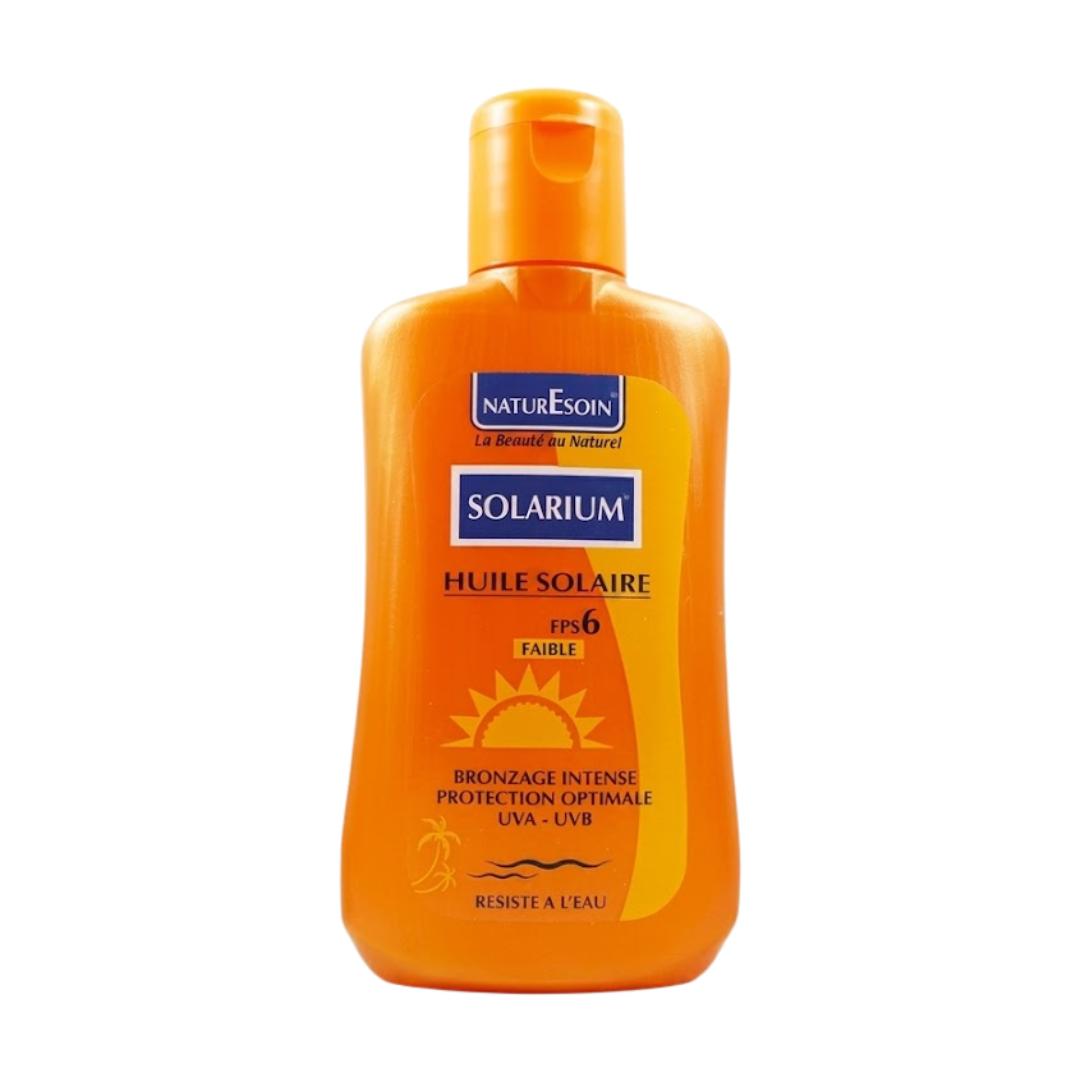 Nature Soin Solarium Huile Solaie FPS6 100ml 1 Nature Soin Solarium Huile Solaie FPS6 100ml