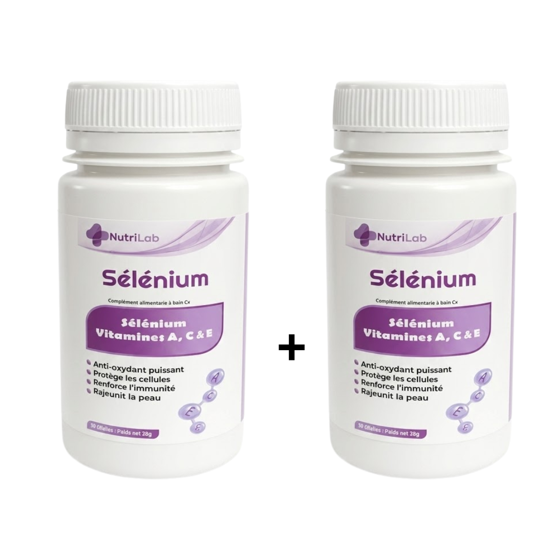 Nutrilab Selenium 2x60 Gelules Duo Pack