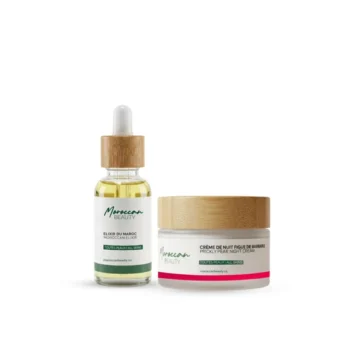 Moroccan Beauty Routine night+ "Creme de nuit 50ml+Elixir du maroc"