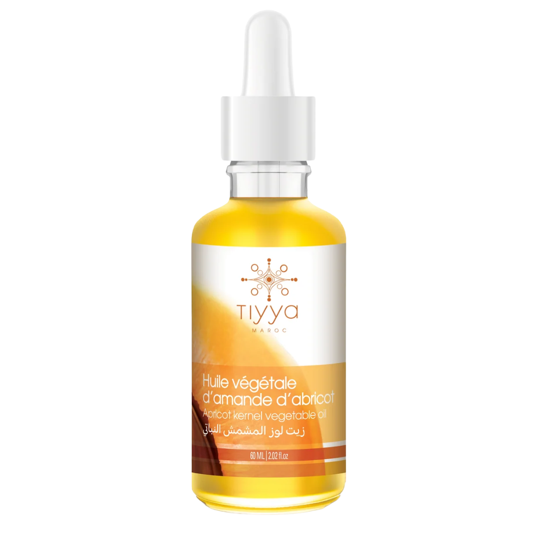Tiyya Huile Vegetale D’amande D’abricot 60ml 1 Tiyya Huile Vegetale D’amande D’abricot 60ml