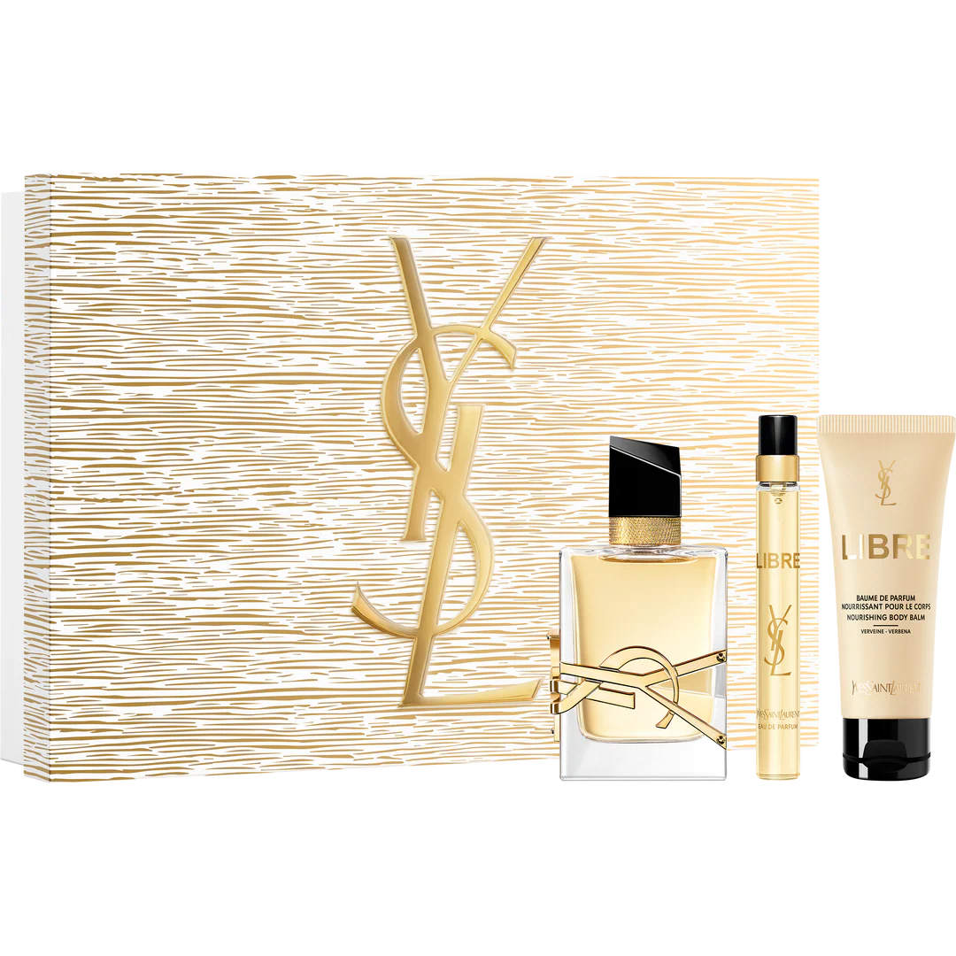 COFFRET YVES SAINT LAURENT LIBRE EAU DE PARFUM 90ML +BAUME 50ML + 10ML EDP 1 COFFRET YVES SAINT LAURENT LIBRE EAU DE PARFUM 90ML +BAUME 50ML + 10ML EDP
