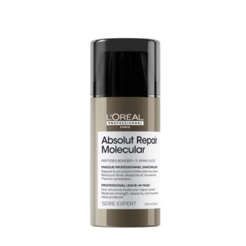 L'OREAL PROFESSIONNEL ABSOLUT REPAIR MOLECULAR MASQUE SANS RINCAGE 100ML