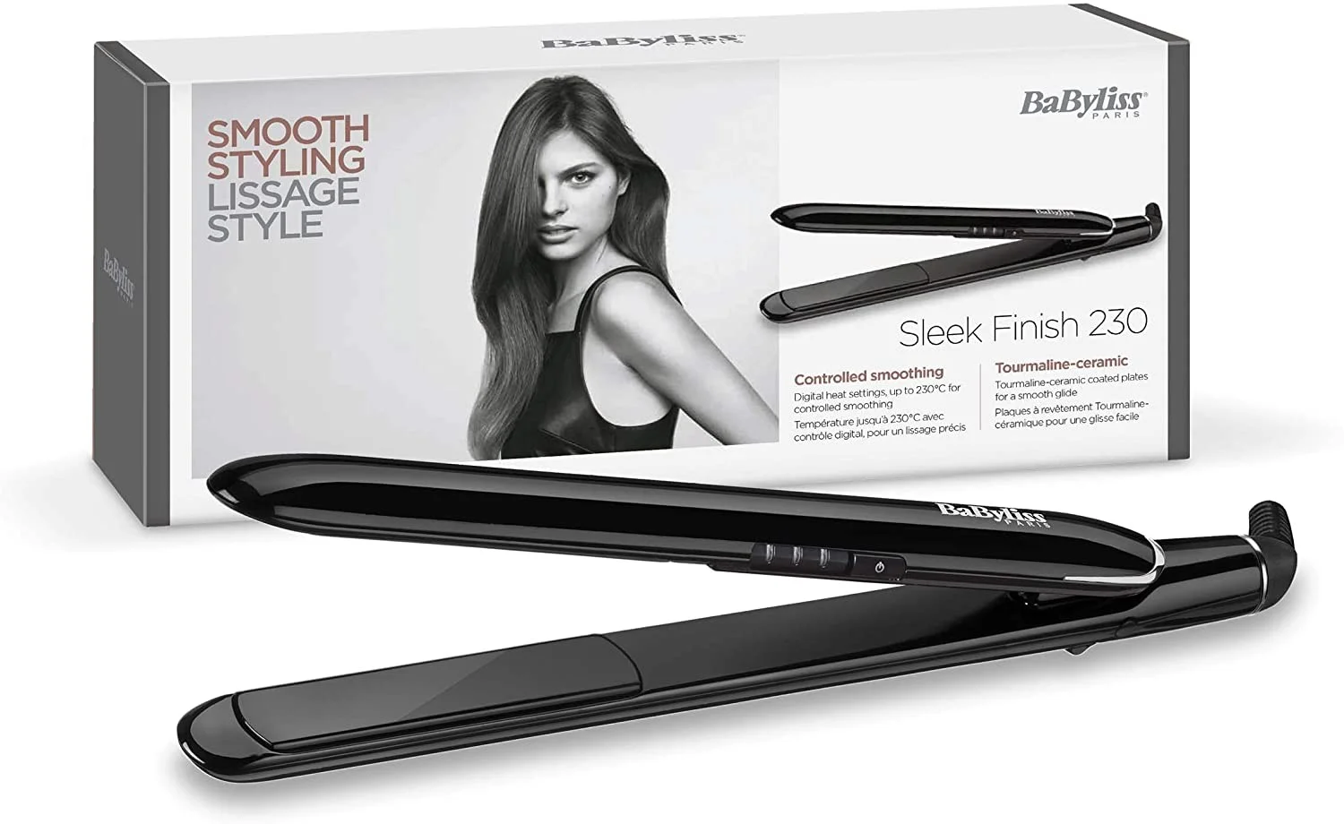 BABYLISS SMOOTH FINISH 230 1 BABYLISS SMOOTH FINISH 230