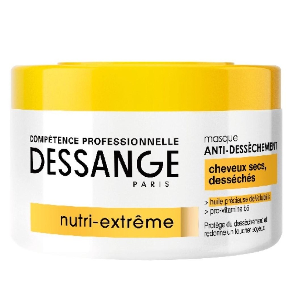 DESSANGE MASQUE ANTI-DESSECHEMENT CHEVEUX SECS 250ML 1 DESSANGE MASQUE ANTI-DESSECHEMENT CHEVEUX SECS 250ML