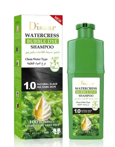 DISAAR SHAMPOING COLORANT WATERCRESS BUBBLE DYE 420ML 1 DISAAR SHAMPOING COLORANT WATERCRESS BUBBLE DYE 420ML