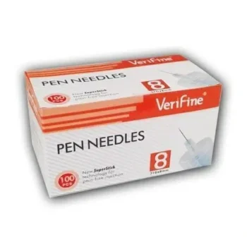 CAREFINE AIGUILLES STYLOS INSULINE 31G X 8MM 100PCS