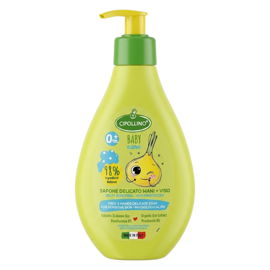 Cipollino Savon Liquide Delicat Visage & Mains 250ml 1 Cipollino Savon Liquide Delicat Visage & Mains 250ml