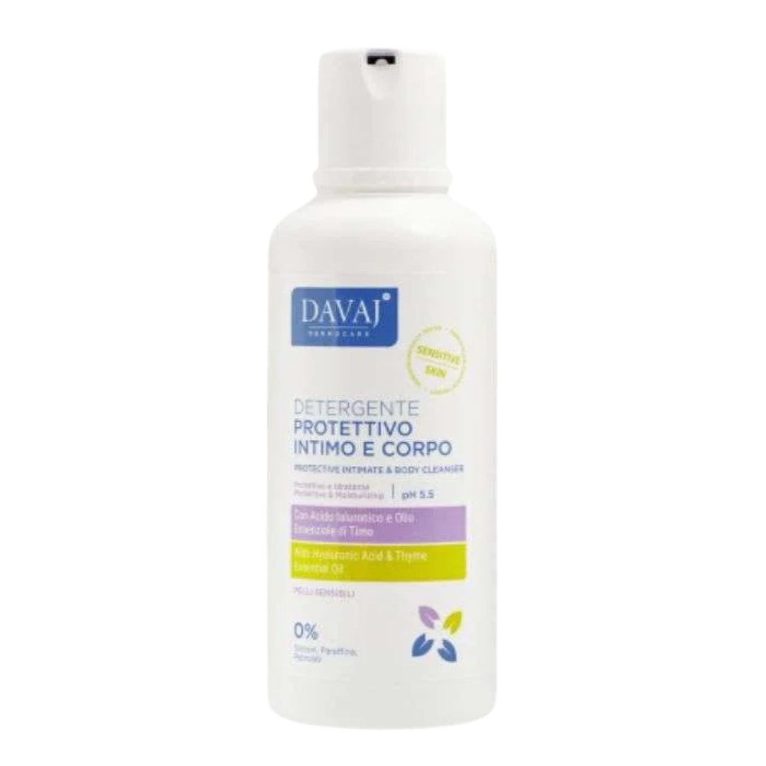 Davaj Gel Lavant Protecteur Intime & Corps 500ml 1 Davaj Gel Lavant Protecteur Intime & Corps 500ml