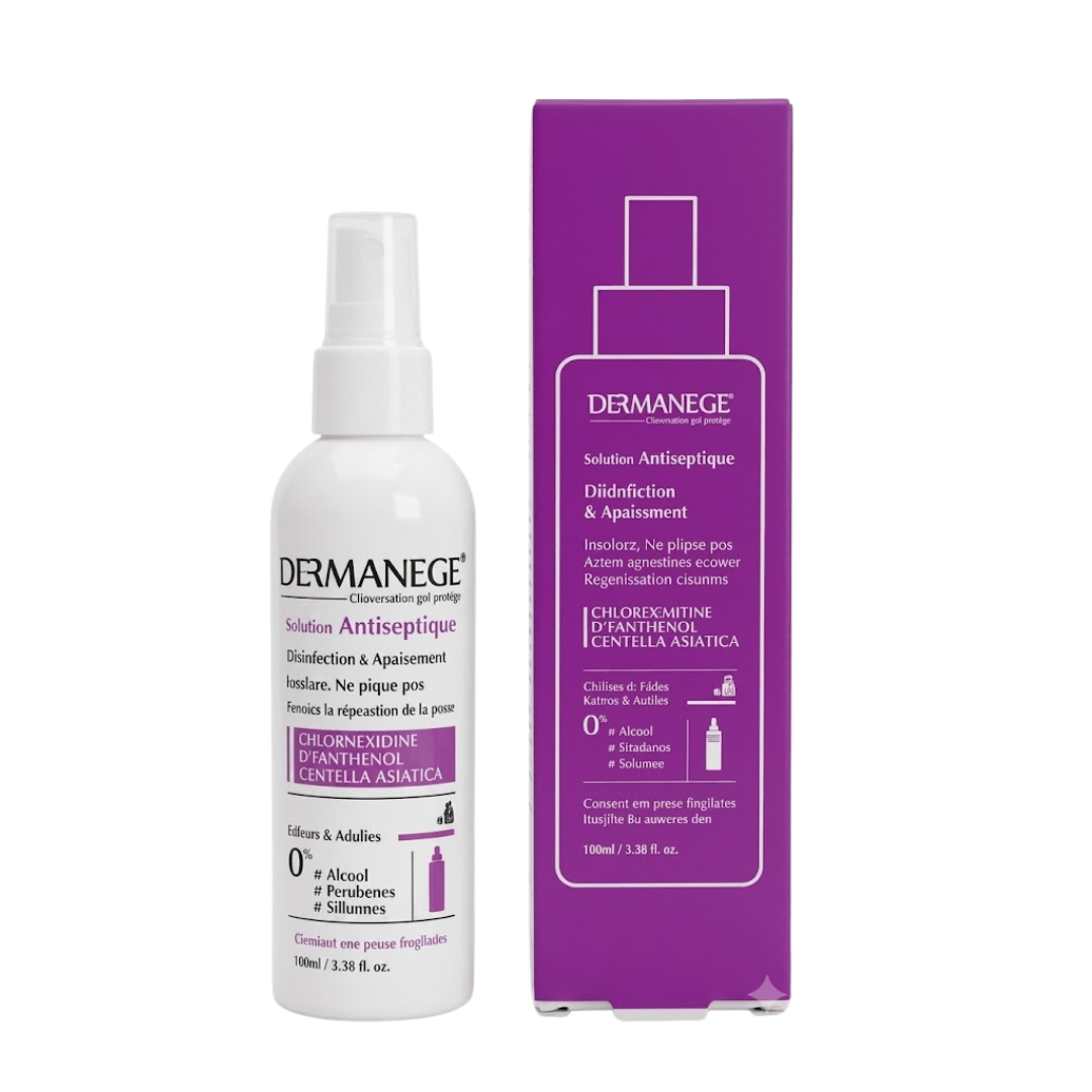 Dermanege Solution Antiseptique 100ml 1 Dermanege Solution Antiseptique 100ml
