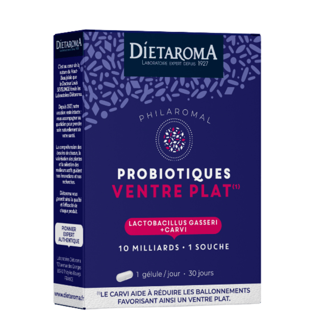 Dietaroma Probiotiques Ventre Plat 30Gelules 1 Dietaroma Probiotiques Ventre Plat 30Gelules