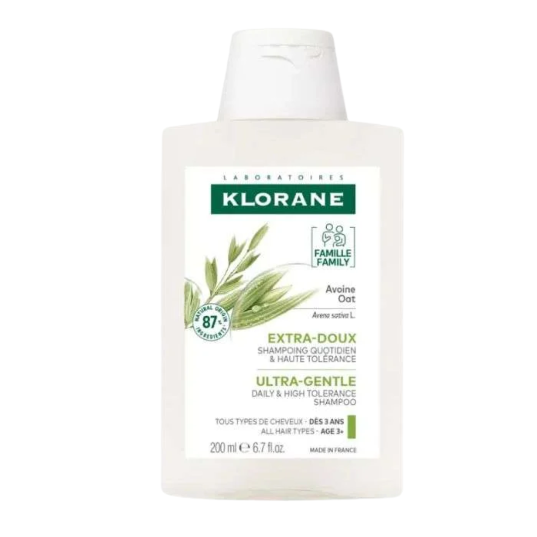 Klorane Shampoing Avoine Extra Doux 200ml 1 Klorane Shampoing Avoine Extra Doux 200ml