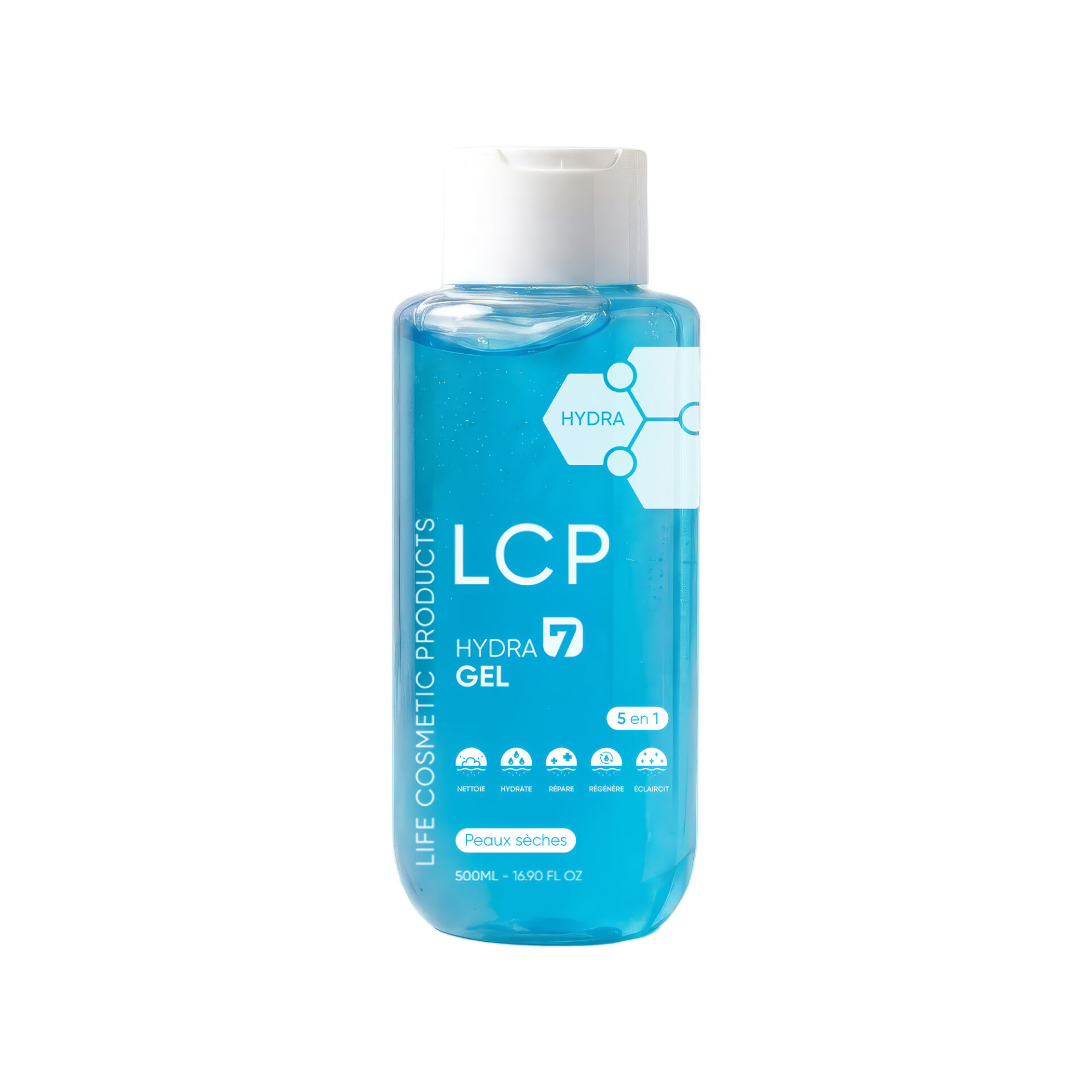 LCP Hydra7 Gel Netoyant Peaux Seches 500ml