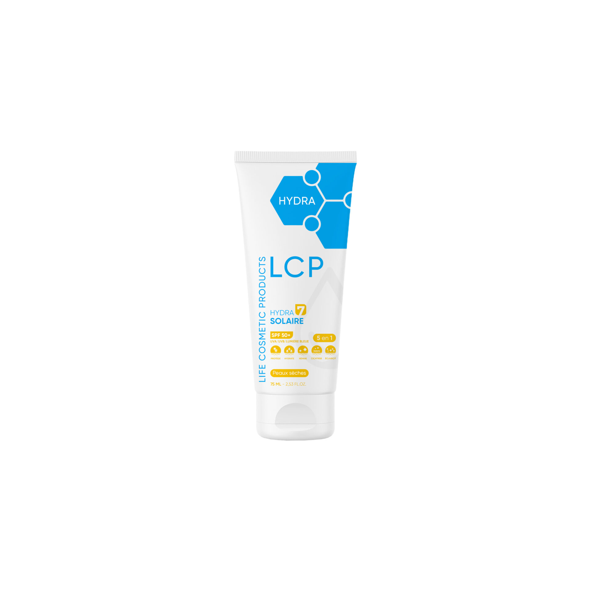 LCP Hydra7 Ecran Solaire Spf50+ Peaux Seches 75ml