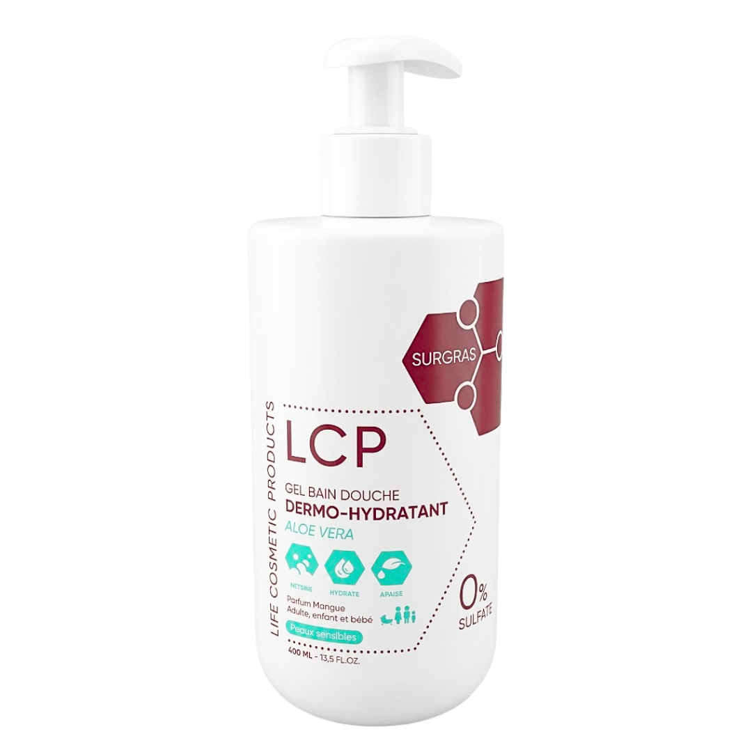 LCP Gel Douche Aloe Vera Peaux Sensibles 400ml 1 LCP Gel Douche Aloe Vera Peaux Sensibles 400ml