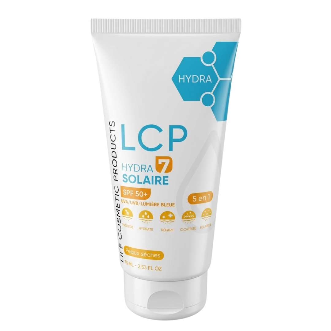 LCP Hydra7 Ecran Solaire Spf50+ Peaux Seches 75ml 1 LCP Hydra7 Ecran Solaire Spf50+ Peaux Seches 75ml