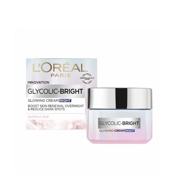 L’Oreal Paris Glycolic-Bright Créme de Nuit 50ml 1 L’Oreal Paris Glycolic-Bright Créme de Nuit 50ml