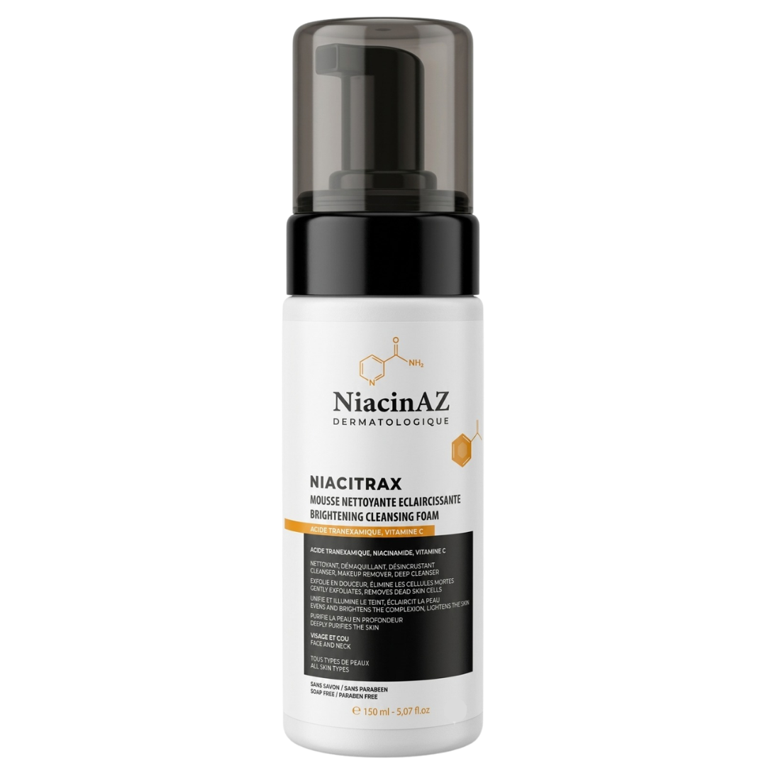 Niacinaz Niacitrax Mousse Nettoyante Eclaircissante 150ml 1 Niacinaz Niacitrax Mousse Nettoyante Eclaircissante 150ml