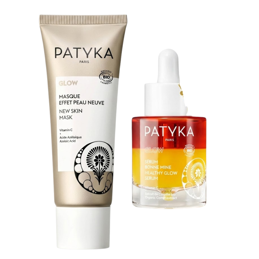 Patyka Glow Serum 30ml+Glow Masque Effet Peau Neuve Coffret 1 Patyka Glow Serum 30ml+Glow Masque Effet Peau Neuve Coffret