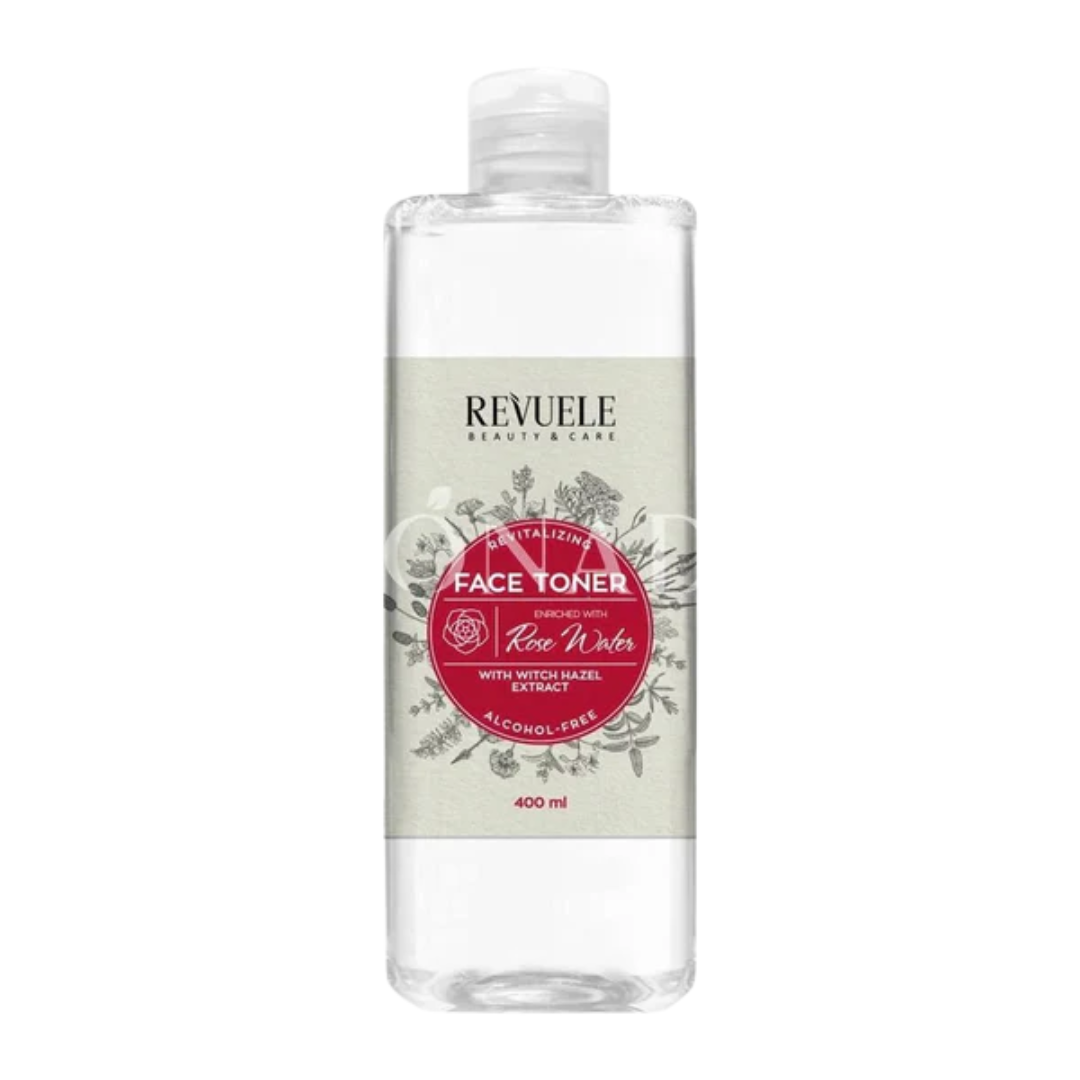 Revuele Face Toner With Witch Hazel And Rose Water 400ml