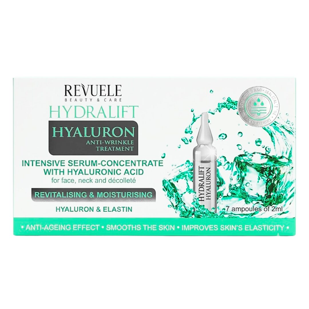 Revuele Hydralift Hyaluron Ampoules Intensive Serum-Concentrate 7x2ml 1 Revuele Hydralift Hyaluron Ampoules Intensive Serum-Concentrate 7x2ml