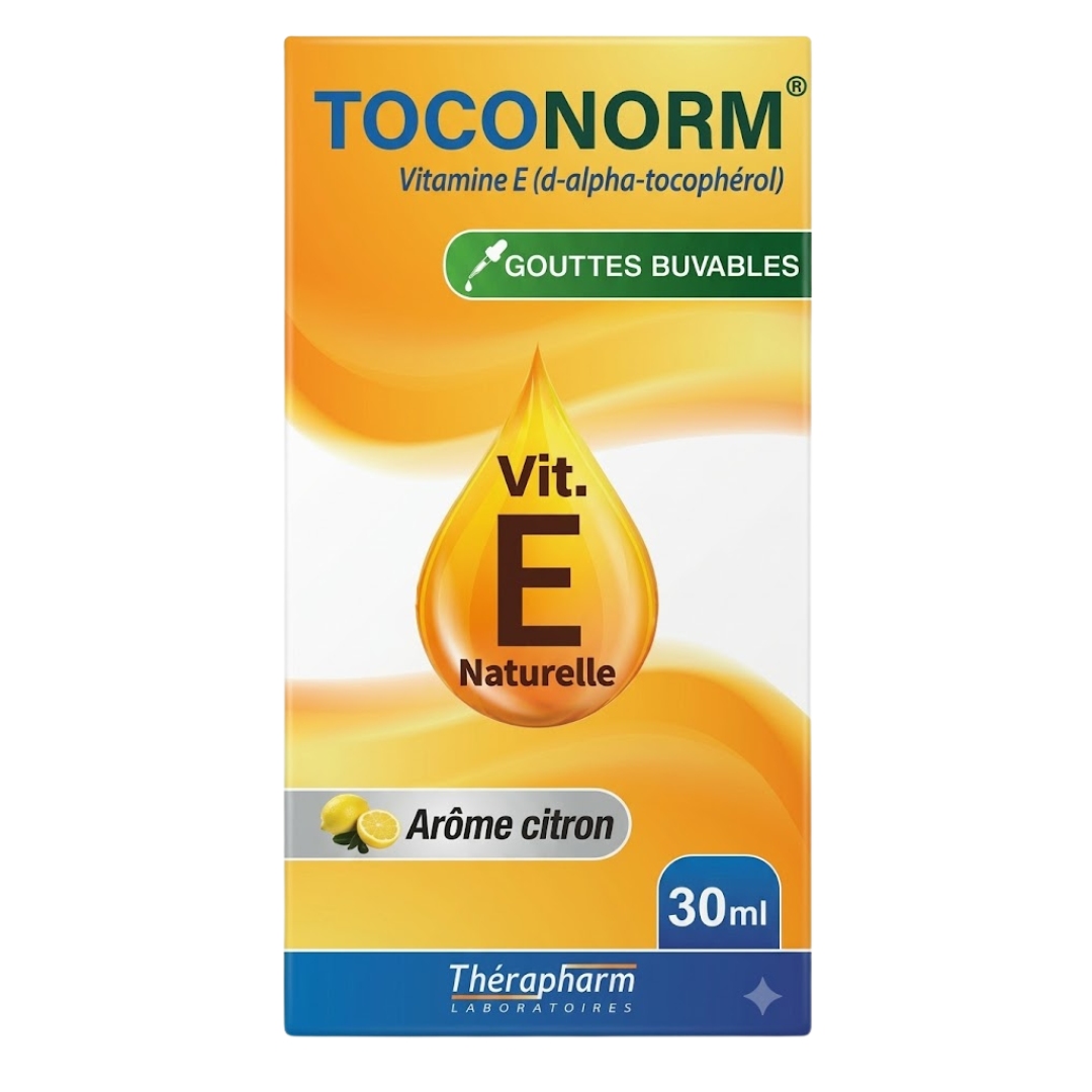 Toconorm Gouttes Buvables Vitamine E 30ml 1 Toconorm Gouttes Buvables Vitamine E 30ml