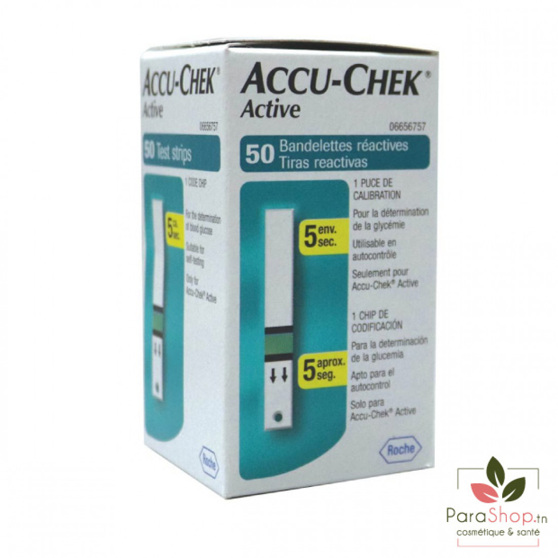 ACCU CHEK ACTIVE BANDELETTES 50 1 ACCU CHEK ACTIVE BANDELETTES 50