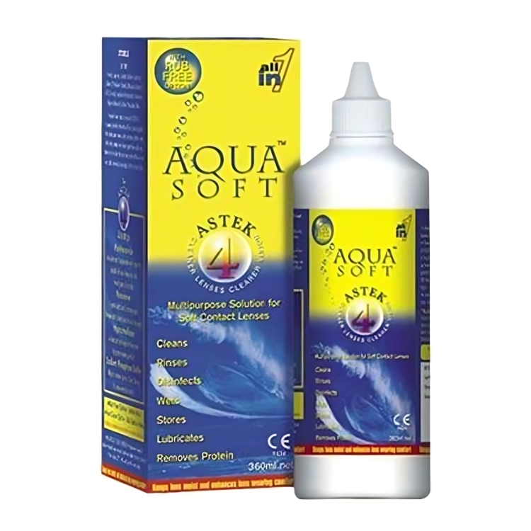 AQUA SOLUTION POUR LENTILLES 120ML 1 AQUA SOLUTION POUR LENTILLES 120ML
