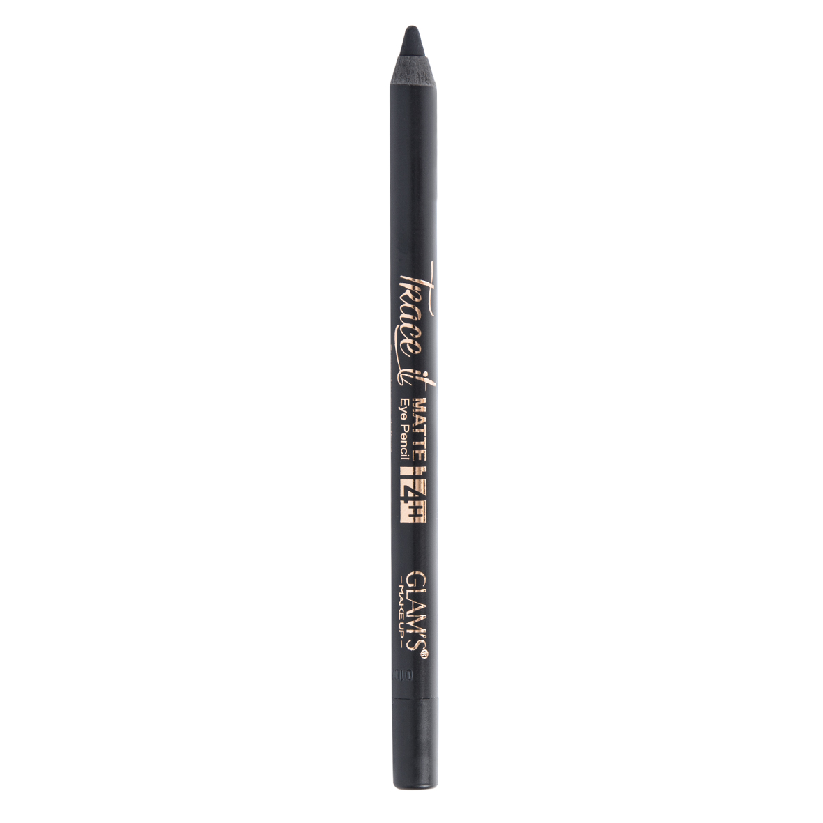 GLAMS TRACE IT MATTE 24H EYE PENCIL BLACK 1 GLAMS TRACE IT MATTE 24H EYE PENCIL BLACK