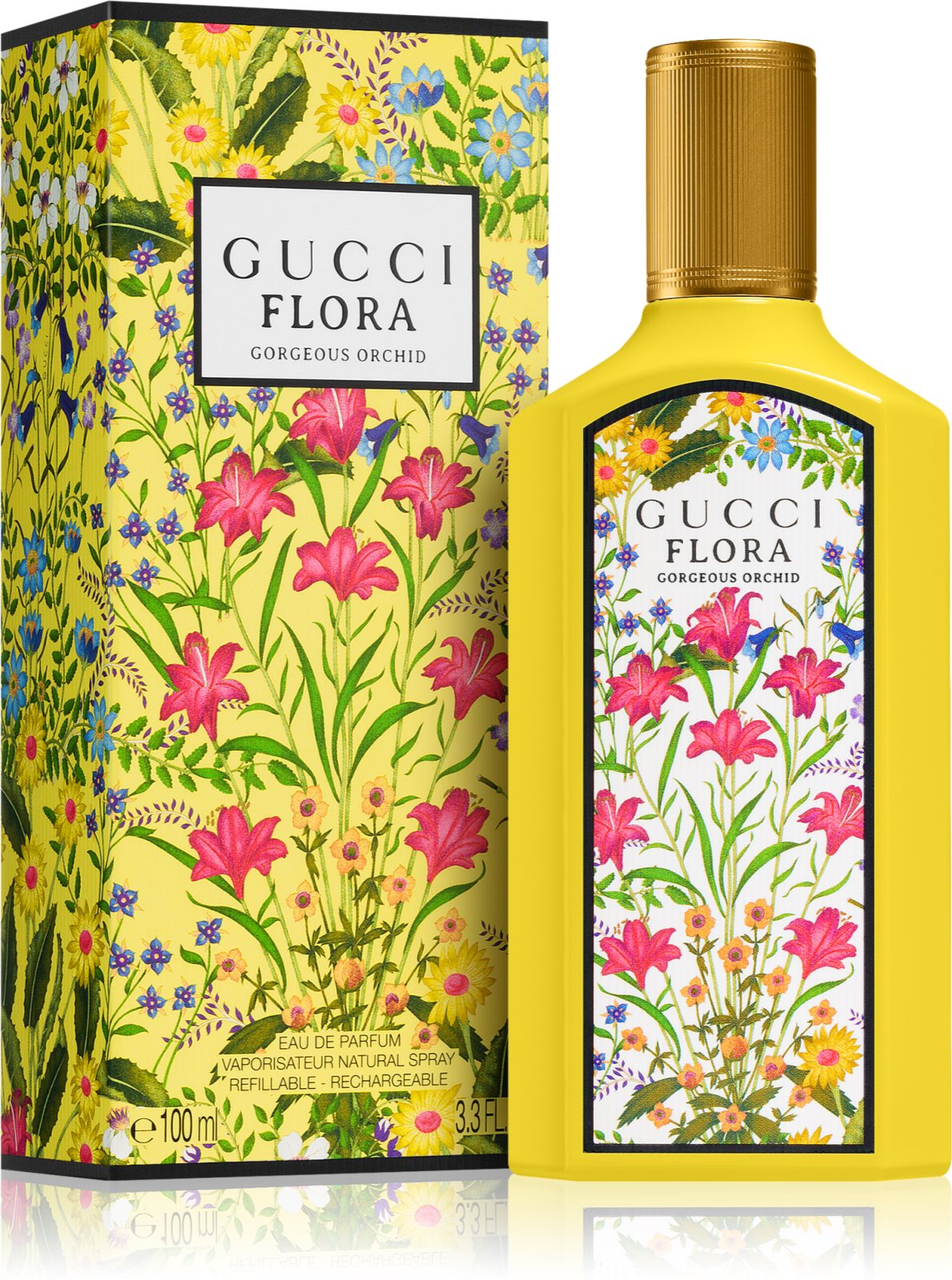 GUCCI FLORA GORGEOUS ORCHID EAU DE PARFUM 100ML 1 GUCCI FLORA GORGEOUS ORCHID EAU DE PARFUM 100ML