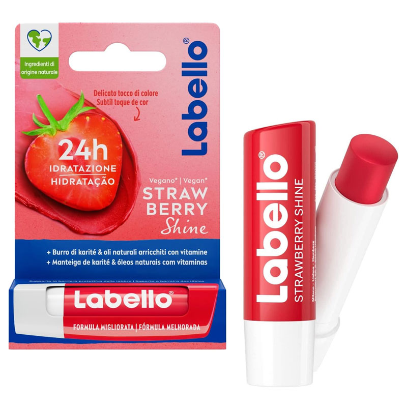 LABELLO STRAW BERRY SHINE 1 LABELLO STRAW BERRY SHINE