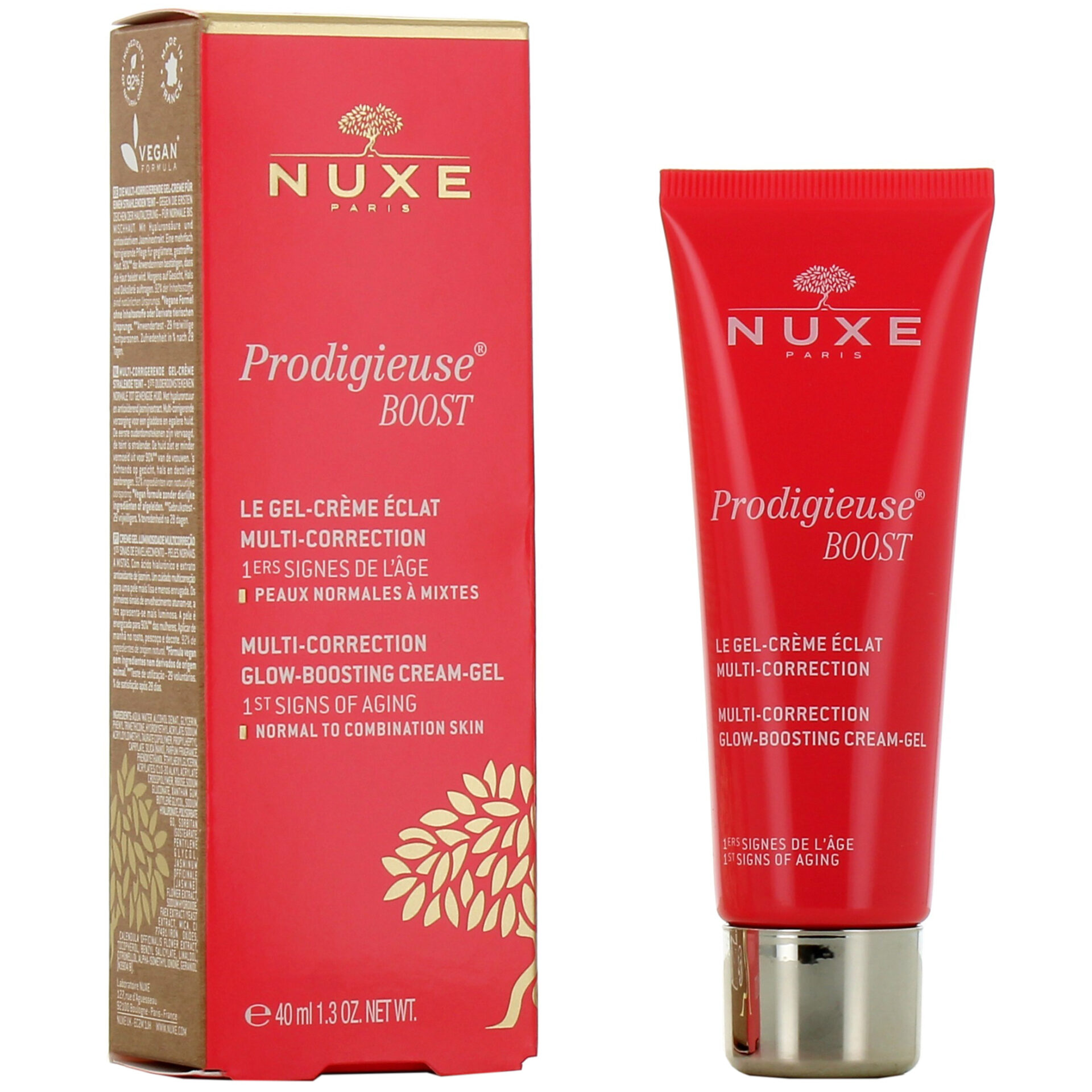 NUXE DUO PACK Prodigieuse boost gel creme eclat multi-correction 40ml 1 NUXE DUO PACK Prodigieuse boost gel creme eclat multi-correction 40ml
